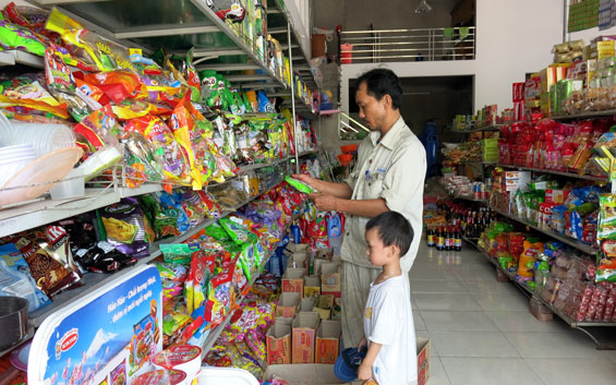 Phát triển thương mại, dịch vụ ở Bách Quang 